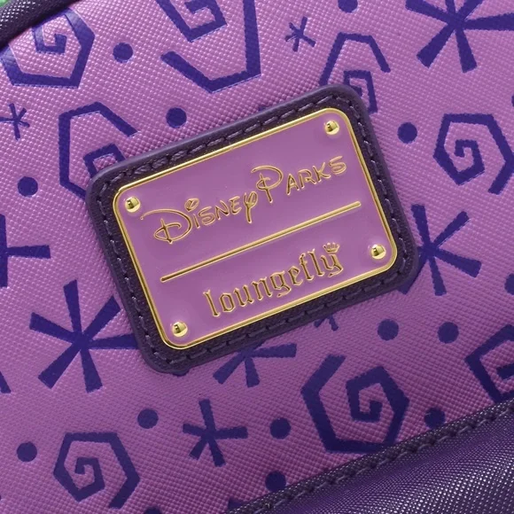 LOUNGEFLY NWT DISNEY PARKS MICKEY MAIN ATTRACTION ALICE IN WONDERLAND BACKPACK - Picture 4 of 10